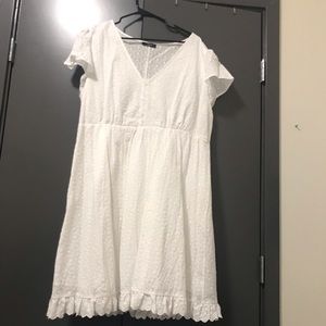 White shein dress size 3x